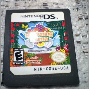 Nintendo DS Gardening Mama Game Cartridge
